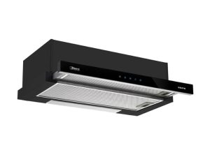 Máy Hút Mùi Âm Tủ Kính BINOVA BI-26-GT-07 | Mặt Kính Đen 700mm | Đèn 2x40W, 2 Motor 650m³/h