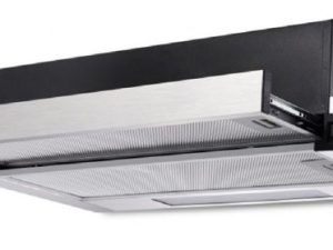 Máy hút mùi âm tủ inox BINOVA BI-26-B-70 | Mặt inox 304 + kính | 2 motor, 2 tốc độ | Hút 650m³/h, ngang 700mm